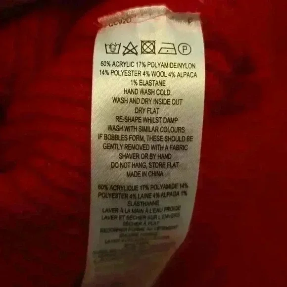 NWT FRENCH CONNECTION CROP WOOL SWEATER - Picture 3 of 3